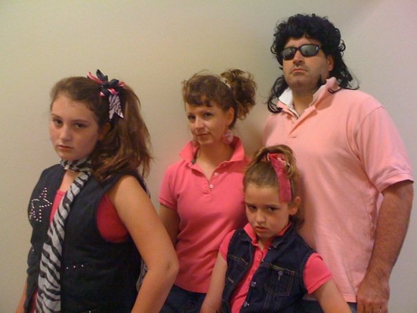 Fab family Hope you all have a totally radical Christmas. Love, the Loftens