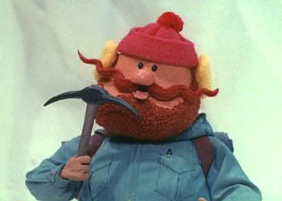 Yukon Cornelius has a few questions he needs to ask the Bumble