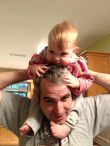 Laylah and dad She's mine and I'm hers